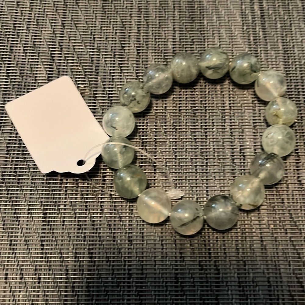 Phrenite Natural stoneBracelet